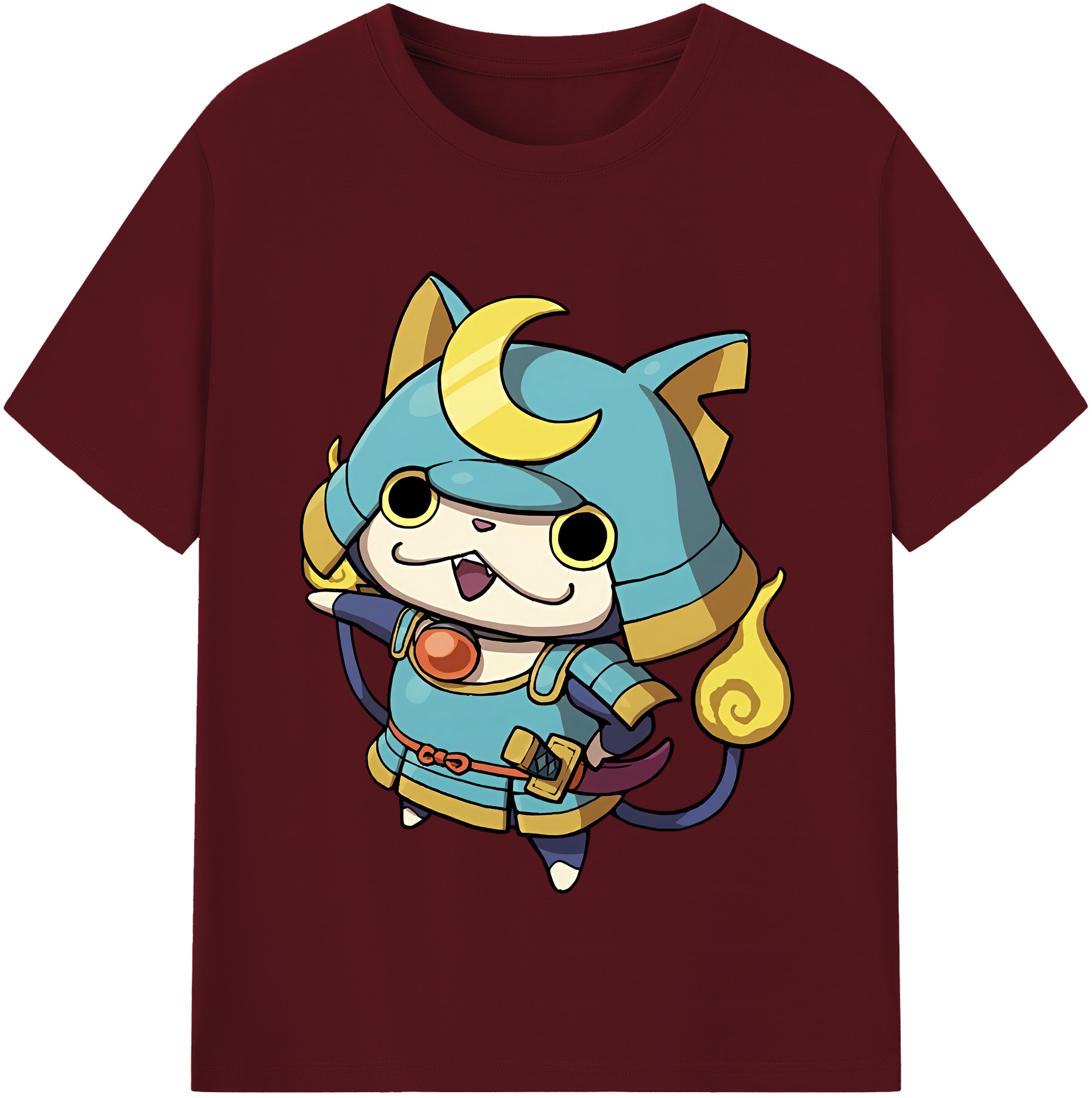 （画像用） 妖怪ウォッチ Yo-kai Watch 綿100％半袖Tシャツ（フロントプリント）